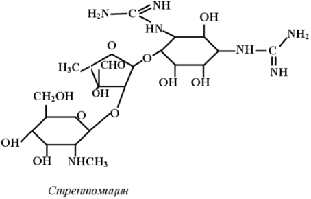 Формула стрептомицина